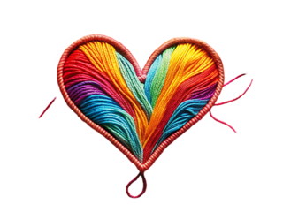 Rainbow Heart Image