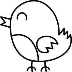 Simple Doodle Bird