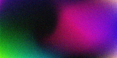 Abstract colorful grainy gradient background. Grainy gradient, noise texture poster header banner cover design
