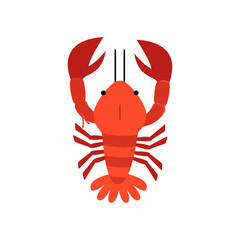 red lobster illustration