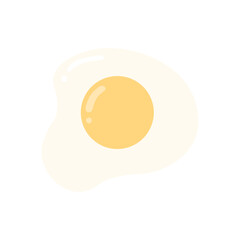 illustration of fried egg