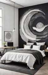 modern bedroom interior