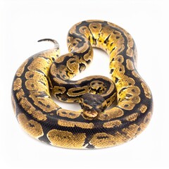 Fototapeta premium Python Snake with Unique Patterns and Colors