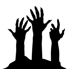 Halloween Zombie Hands