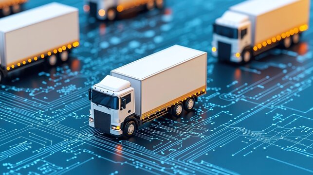 Next-generation logistics infrastructure for efficient transportation utilizing gigapixel-standard scale technologies
