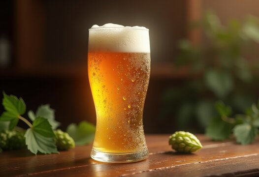 frosted beer glass glistening condensation marks refreshing liquid chill hops beverage froth, drink, bubble, refreshment, cold, craft, amber, alcohol, foam