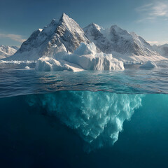 Stunning Iceberg Photo Arctic Ocean Landscape