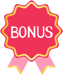 Pink Sale Badge BONUS  