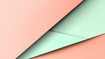 Obraz premium Minimalist pastel gradient abstract design digital art modern aesthetic contemporary environment visual harmony