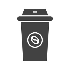 Coffee Cup II icon vector image. Suitable for mobile apps, web apps and print media.