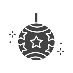Decoration Ball icon vector image. Suitable for mobile apps, web apps and print media.