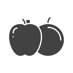 Fruits icon vector image. Suitable for mobile apps, web apps and print media.