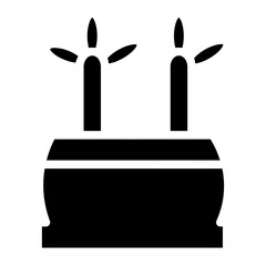 Flower Leaf Plant Glyph Icon