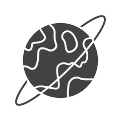 Globe icon vector image. Suitable for mobile apps, web apps and print media.
