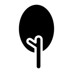 Plant Tree Nature Glyph Icon