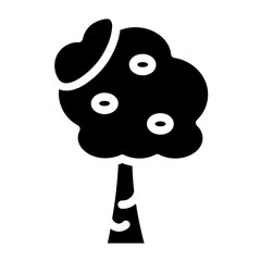 Plant Tree Nature Glyph Icon