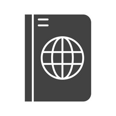 Passport icon vector image. Suitable for mobile apps, web apps and print media.