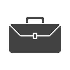 Suitcase icon vector image. Suitable for mobile apps, web apps and print media.