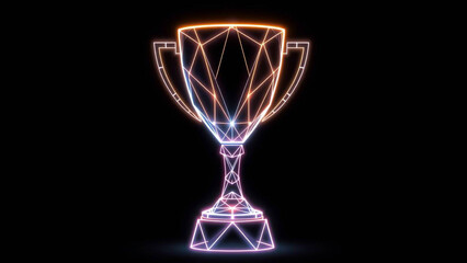 hourglass on black background