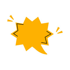 Sticker Balloon Text Element