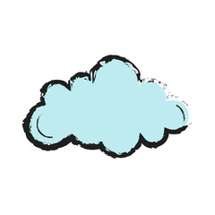 Playful Cloud Brush Sign