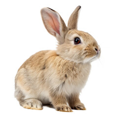 Obraz premium A rabbit isolated on a transparent background