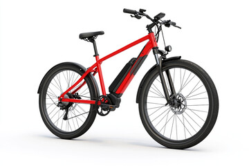 Fototapeta premium Dynamic E-Bike Ad with Speed Simulation