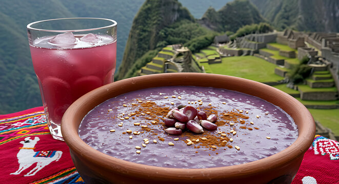 Peruvian Mazamorra Morada