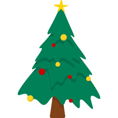 Christmas Tree Illustration