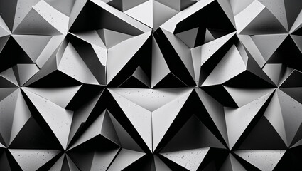 Fototapeta premium Modern abstract background showing triangular shapes creating futuristic design