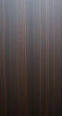 Obraz premium Dark Brown Wood Texture with Vertical Grain Lines, Close-Up of Natural Wood Pattern
