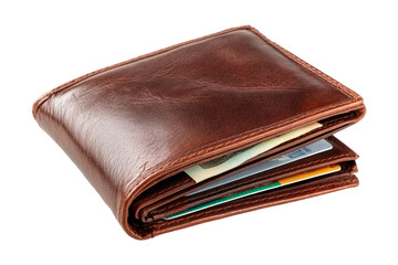 Cash wallet showcase indoor product image