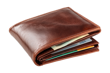 Cash wallet showcase indoor product image
