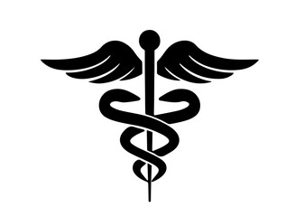 caduceus medical icon