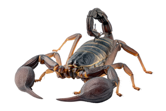 Scorpion in nature close-up wildlife photography