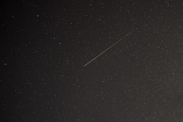 Stars and Comet at sky