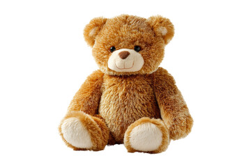 Obraz premium Teddy bear in a cozy plush room