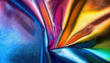 Holographic rainbow foil iridescent texture abstract hologram background
