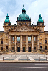 Federal Administrative Court of Germany (Bundesverwaltungsgericht) building at Leipzig, Saxony