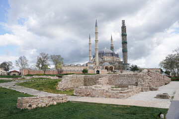 Obraz premium Selimiye Mosque in Edirne, Turkiye