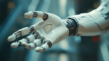 Robotic Hand in Focus