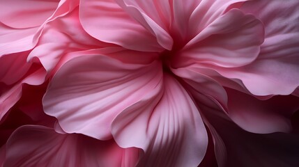 Pink Flower Petals Abstract Macro Photography
