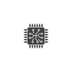 The Essence of Innovation: A striking illustration of a central processing unit, rendered in monochrome.