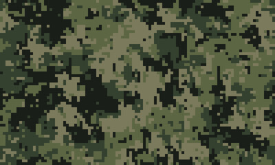 Abstract digital camouflage pattern.  Perfect for backgrounds, textures, or design elements needing a military, tactical, or urban feel.