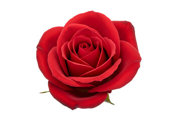 Fototapeta premium Stunning Red Rose HighResolution Image for Download on Transparent background