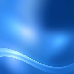 Abstract Blue Wave Background