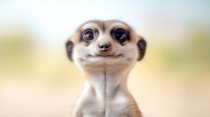 Adorable meerkat face