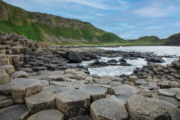 Paysage à la Chaussée des Géants, Irlande