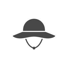 Sun Hat Icon: A simple yet stylish sun hat icon, perfect for adding a touch of summer to your designs. 