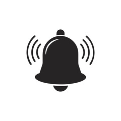 Fototapeta premium Ringing notification bell icon